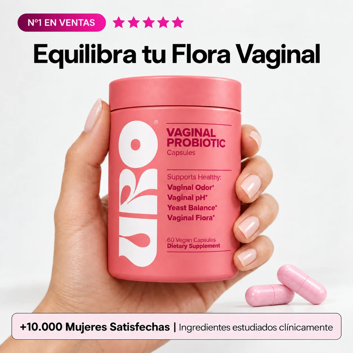 URO Probiotic: Equilibrio y Bienestar Vaginal